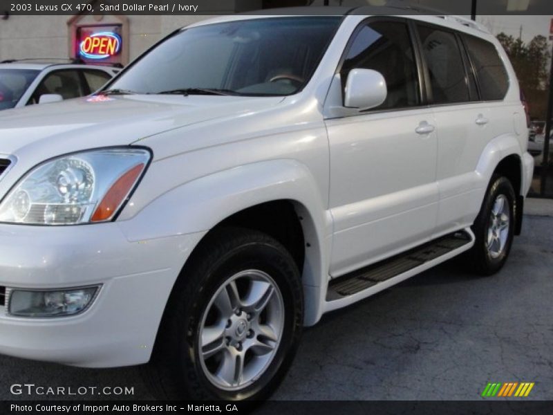 Sand Dollar Pearl / Ivory 2003 Lexus GX 470