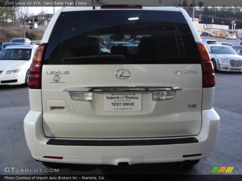 Sand Dollar Pearl / Ivory 2003 Lexus GX 470