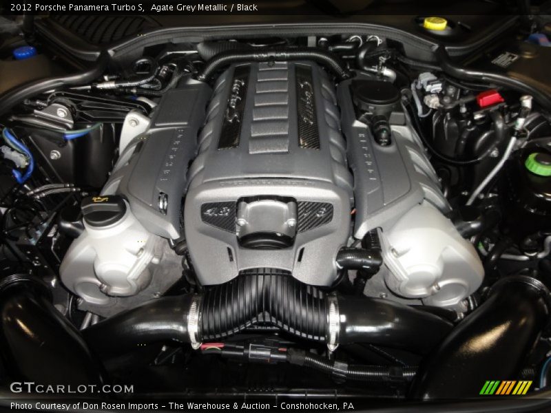  2012 Panamera Turbo S Engine - 4.8 Liter DFI Twin-Turbocharged DOHC 32-Valve VarioCam Plus V8