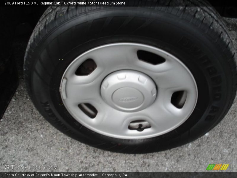 Oxford White / Stone/Medium Stone 2009 Ford F150 XL Regular Cab