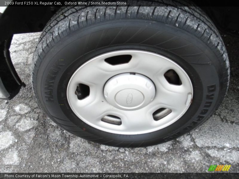 Oxford White / Stone/Medium Stone 2009 Ford F150 XL Regular Cab