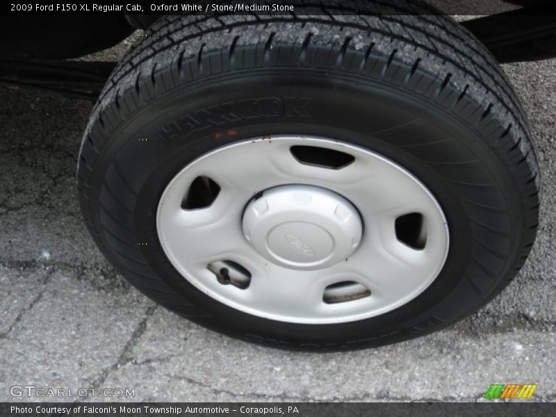 Oxford White / Stone/Medium Stone 2009 Ford F150 XL Regular Cab