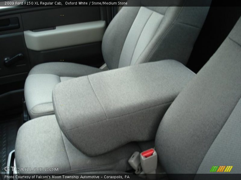 Oxford White / Stone/Medium Stone 2009 Ford F150 XL Regular Cab