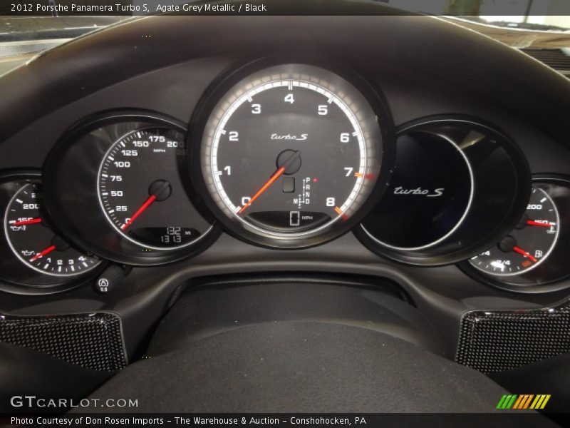  2012 Panamera Turbo S Turbo S Gauges