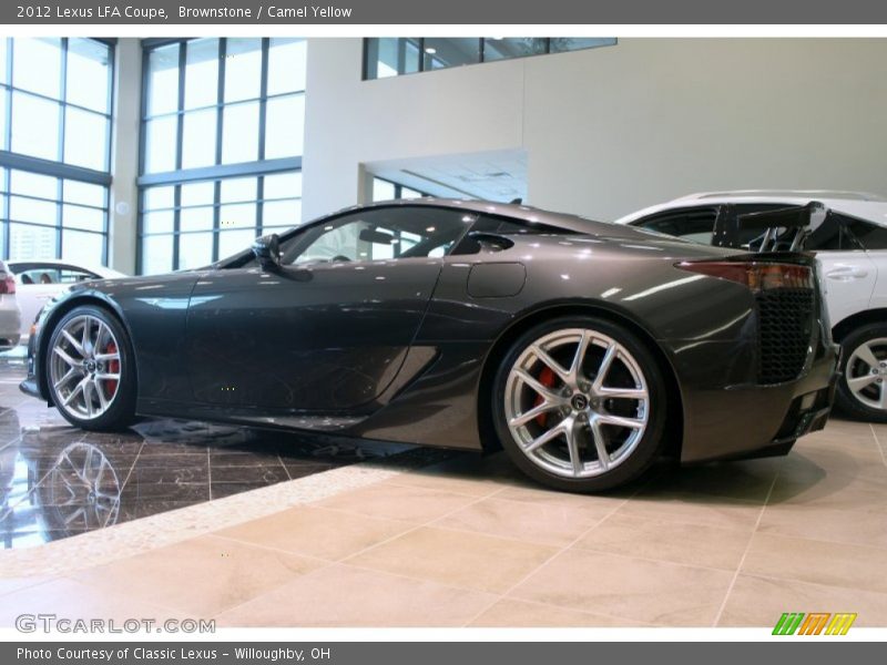 Brownstone / Camel Yellow 2012 Lexus LFA Coupe