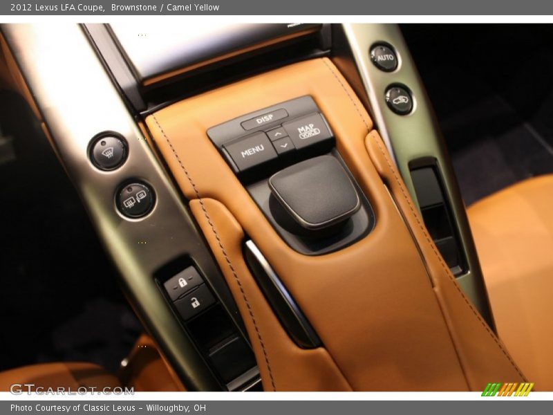Controls of 2012 LFA Coupe