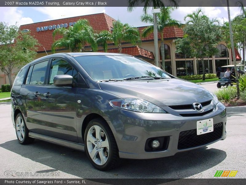 Galaxy Gray Mica / Black 2007 Mazda MAZDA5 Touring