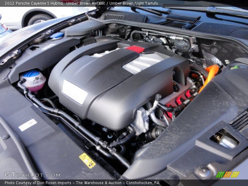  2012 Cayenne S Hybrid Engine - 3.0 Liter DFI Supercharged DOHC 24-Valve VVT V6 Gasoline/Electric Hybrid