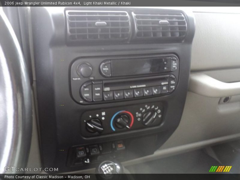 Light Khaki Metallic / Khaki 2006 Jeep Wrangler Unlimited Rubicon 4x4