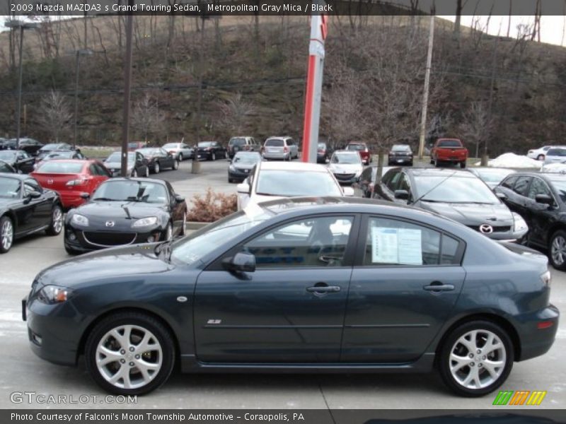  2009 MAZDA3 s Grand Touring Sedan Metropolitan Gray Mica