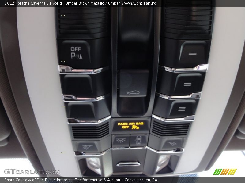 Controls of 2012 Cayenne S Hybrid