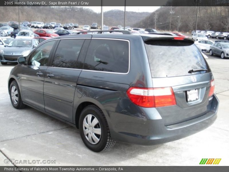 Sage Brush Pearl / Gray 2005 Honda Odyssey EX