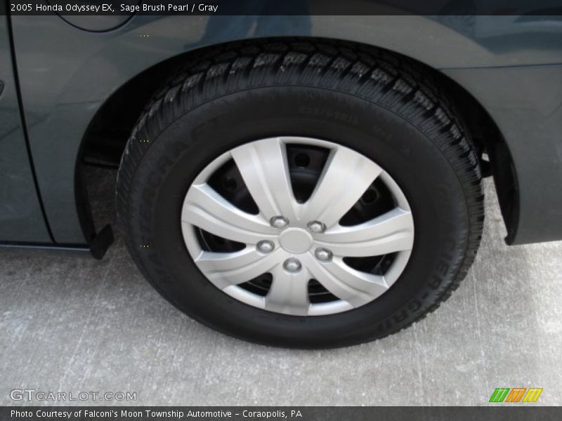 Sage Brush Pearl / Gray 2005 Honda Odyssey EX