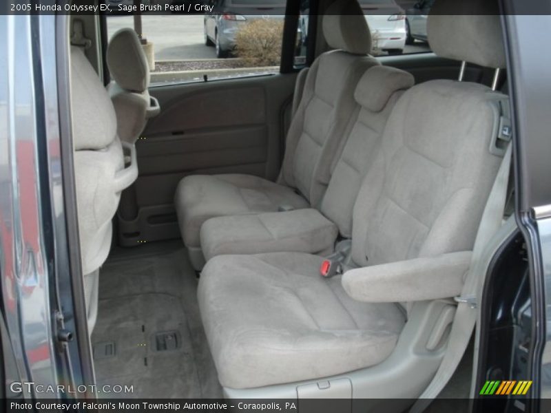 Sage Brush Pearl / Gray 2005 Honda Odyssey EX