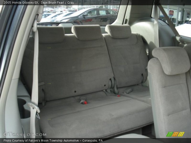 Sage Brush Pearl / Gray 2005 Honda Odyssey EX