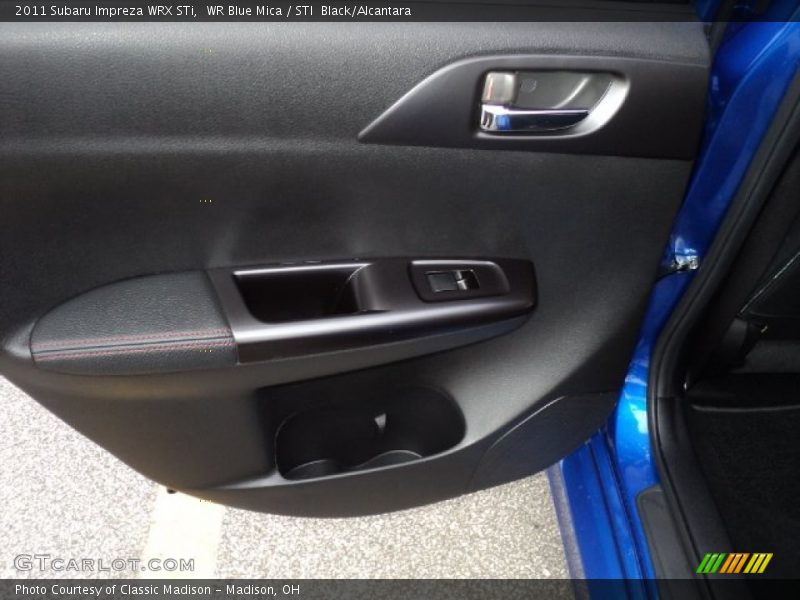 WR Blue Mica / STI  Black/Alcantara 2011 Subaru Impreza WRX STi