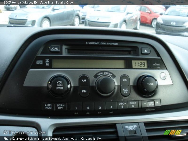 Sage Brush Pearl / Gray 2005 Honda Odyssey EX