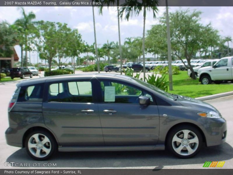 Galaxy Gray Mica / Black 2007 Mazda MAZDA5 Touring