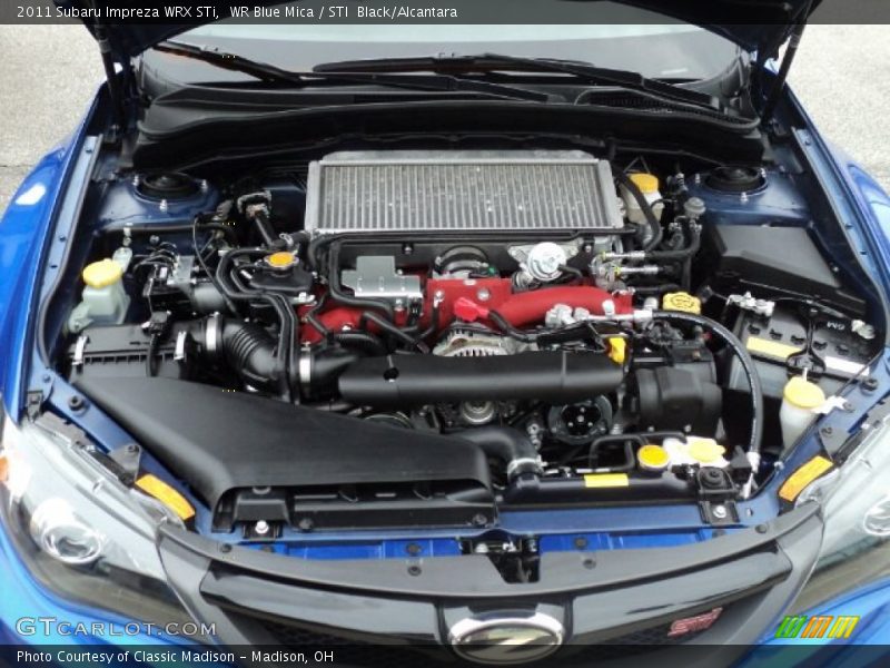  2011 Impreza WRX STi Engine - 2.5 Liter STI Turbocharged DOHC 16-Valve DAVCS Flat 4 Cylinder
