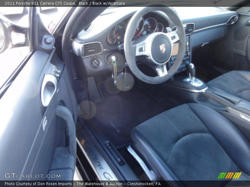  2011 911 Carrera GTS Coupe Black w/Alcantara Interior