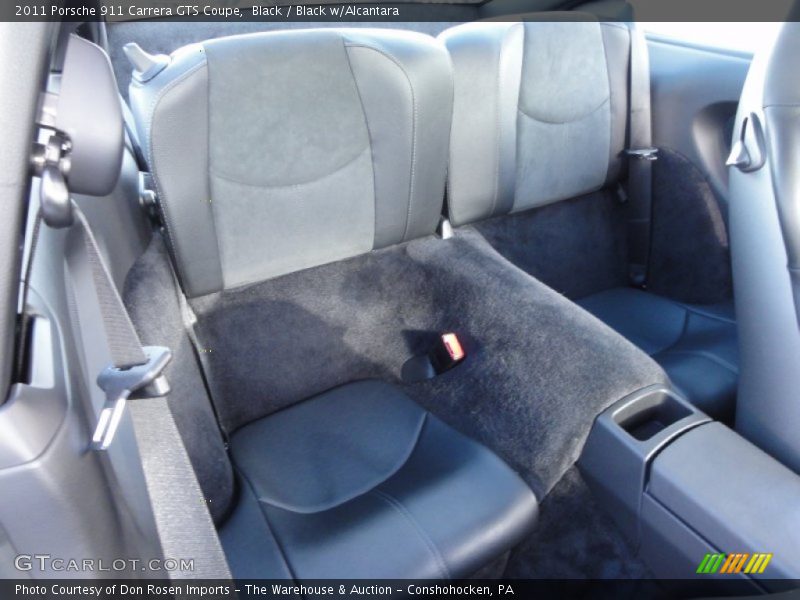 Rear Seat of 2011 911 Carrera GTS Coupe