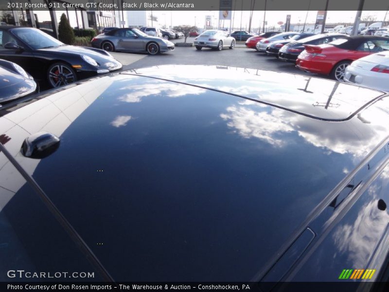 Black / Black w/Alcantara 2011 Porsche 911 Carrera GTS Coupe