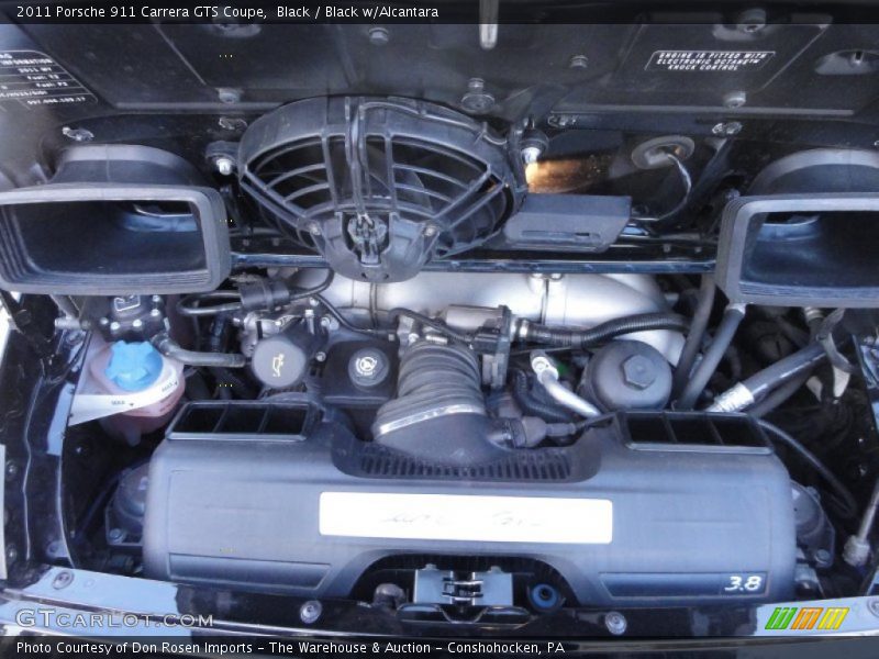  2011 911 Carrera GTS Coupe Engine - 3.8 Liter DFI DOHC 24-Valve VarioCam Flat 6 Cylinder