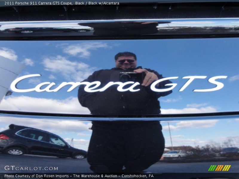 Black / Black w/Alcantara 2011 Porsche 911 Carrera GTS Coupe