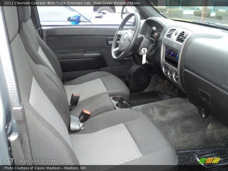  2011 Colorado Work Truck Extended Cab Ebony Interior