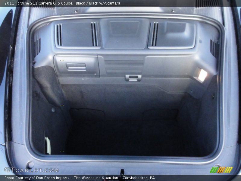 Black / Black w/Alcantara 2011 Porsche 911 Carrera GTS Coupe