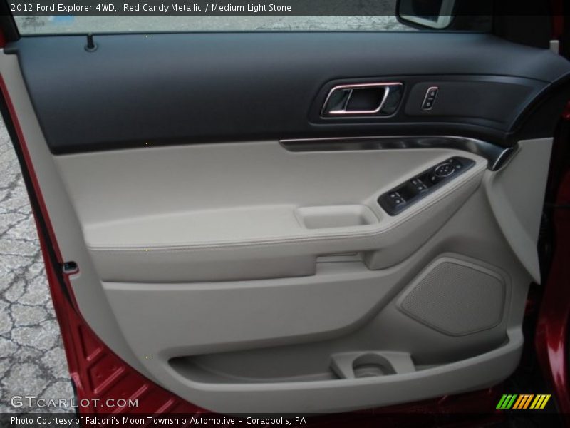 Red Candy Metallic / Medium Light Stone 2012 Ford Explorer 4WD