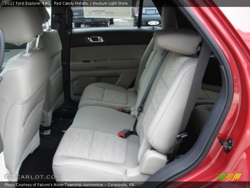 Red Candy Metallic / Medium Light Stone 2012 Ford Explorer 4WD
