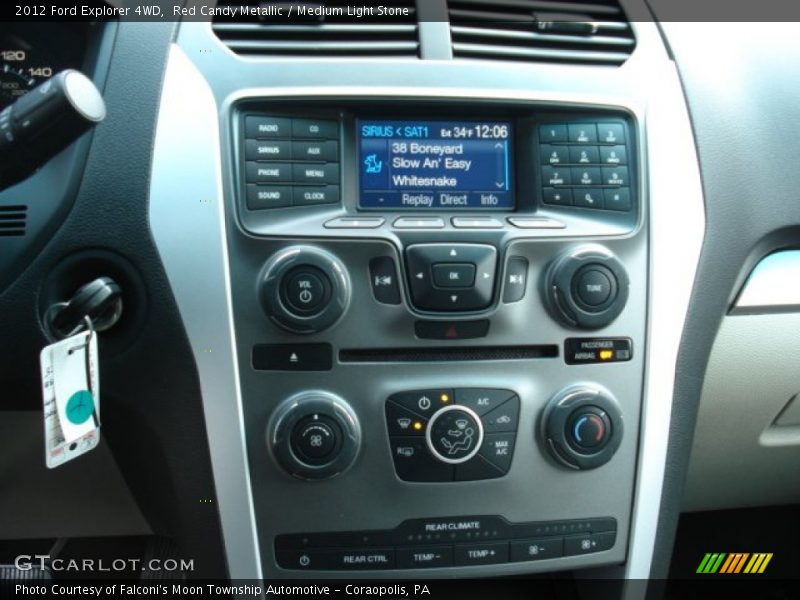 Red Candy Metallic / Medium Light Stone 2012 Ford Explorer 4WD