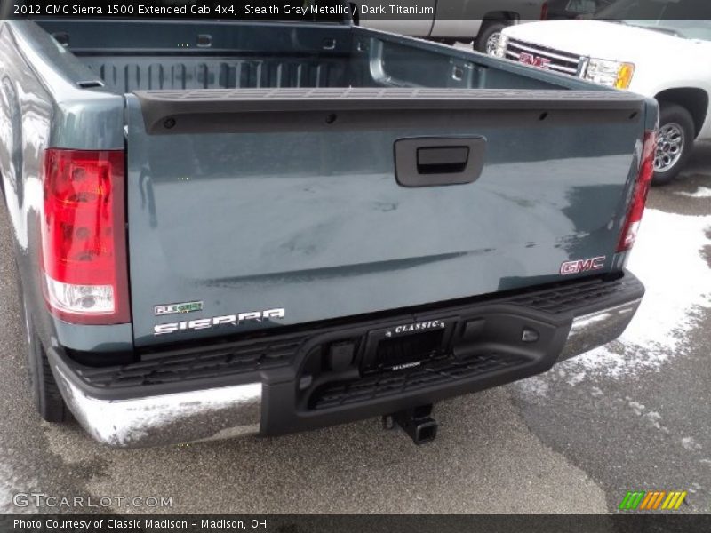 Stealth Gray Metallic / Dark Titanium 2012 GMC Sierra 1500 Extended Cab 4x4