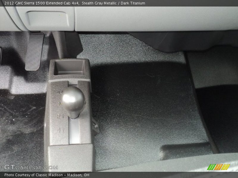 Stealth Gray Metallic / Dark Titanium 2012 GMC Sierra 1500 Extended Cab 4x4
