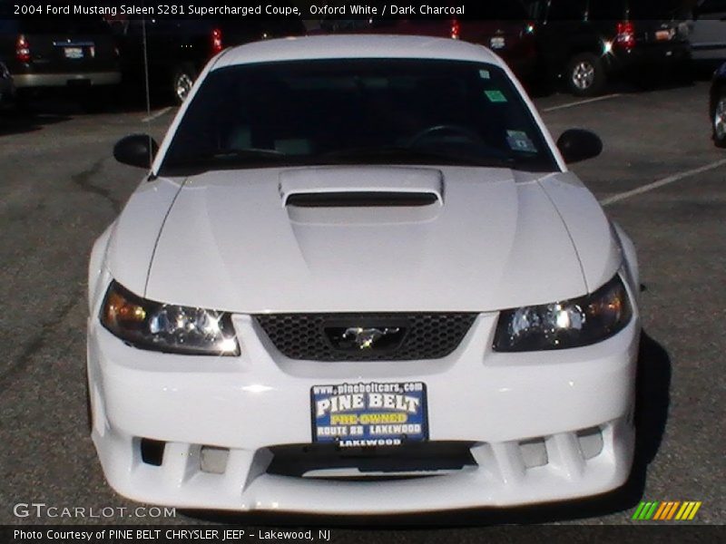 Oxford White / Dark Charcoal 2004 Ford Mustang Saleen S281 Supercharged Coupe
