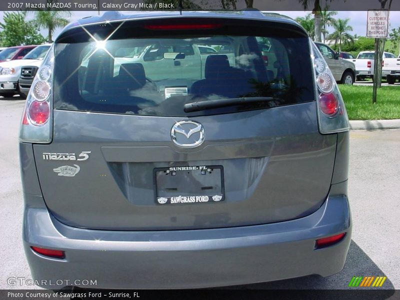 Galaxy Gray Mica / Black 2007 Mazda MAZDA5 Touring