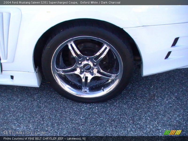 Oxford White / Dark Charcoal 2004 Ford Mustang Saleen S281 Supercharged Coupe