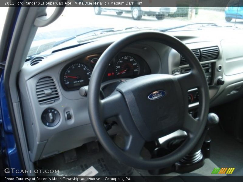  2011 Ranger XLT SuperCab 4x4 Steering Wheel
