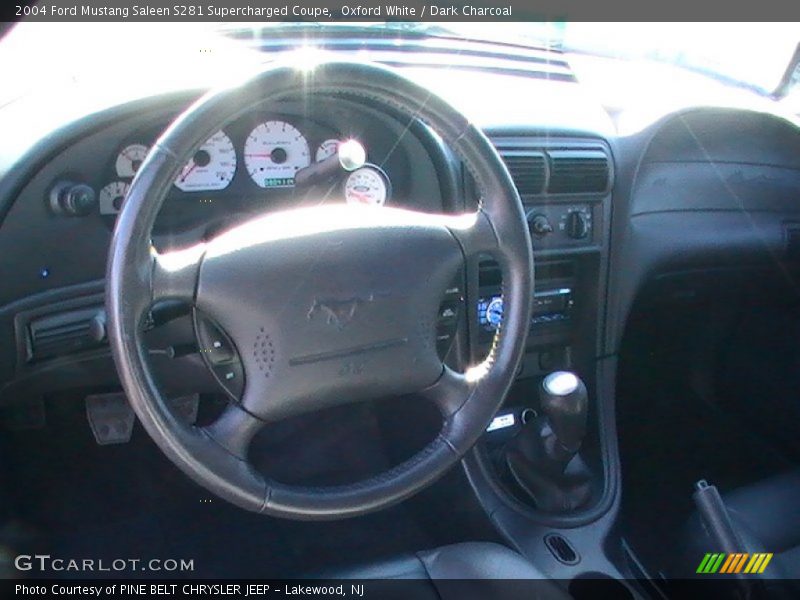  2004 Mustang Saleen S281 Supercharged Coupe Dark Charcoal Interior