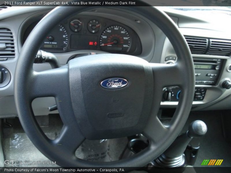  2011 Ranger XLT SuperCab 4x4 Steering Wheel
