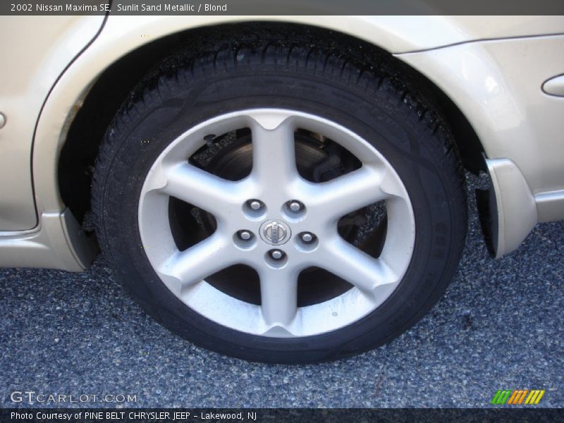 Sunlit Sand Metallic / Blond 2002 Nissan Maxima SE