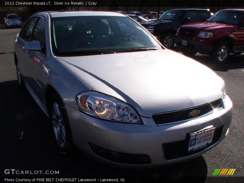 Silver Ice Metallic / Gray 2011 Chevrolet Impala LT