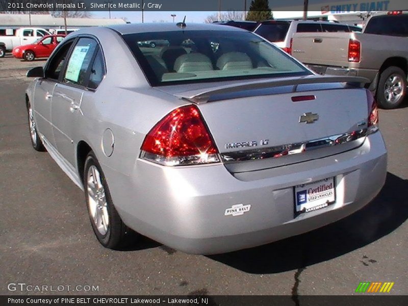 Silver Ice Metallic / Gray 2011 Chevrolet Impala LT