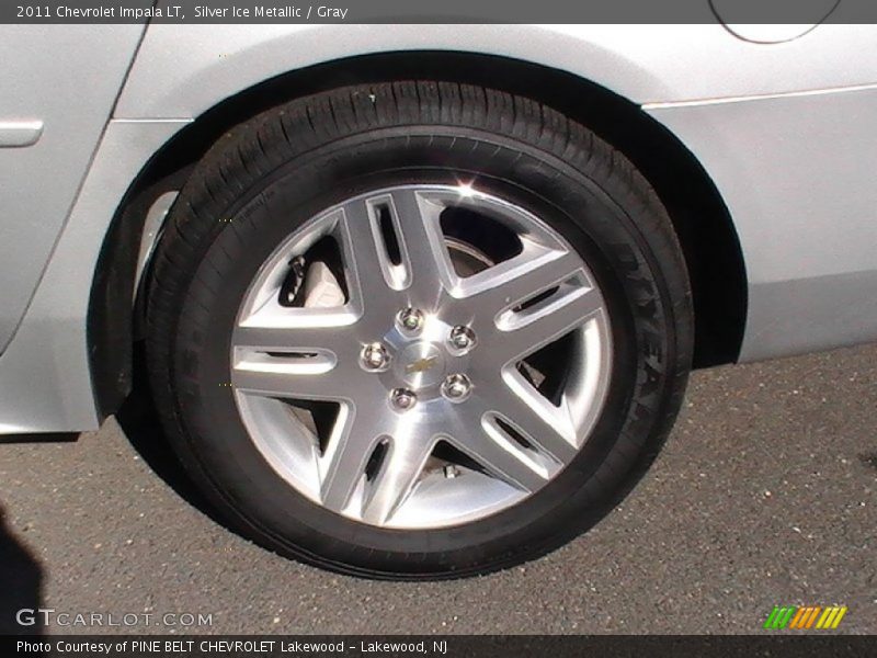 Silver Ice Metallic / Gray 2011 Chevrolet Impala LT
