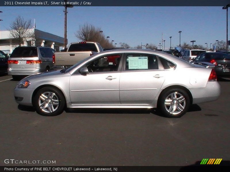 Silver Ice Metallic / Gray 2011 Chevrolet Impala LT