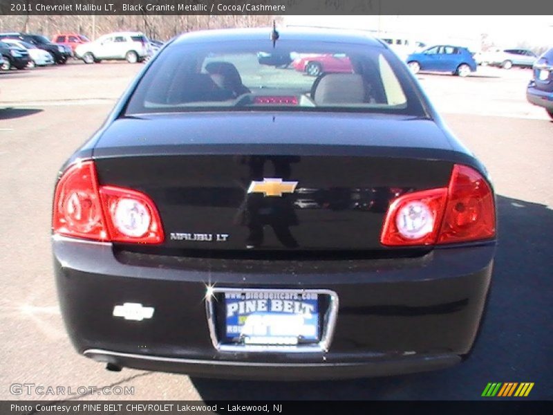 Black Granite Metallic / Cocoa/Cashmere 2011 Chevrolet Malibu LT