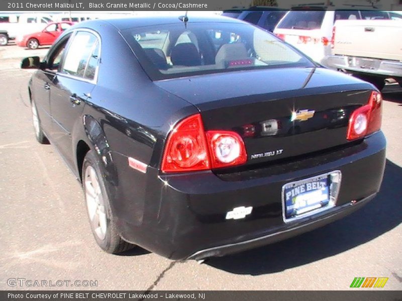 Black Granite Metallic / Cocoa/Cashmere 2011 Chevrolet Malibu LT