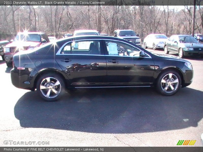 Black Granite Metallic / Cocoa/Cashmere 2011 Chevrolet Malibu LT