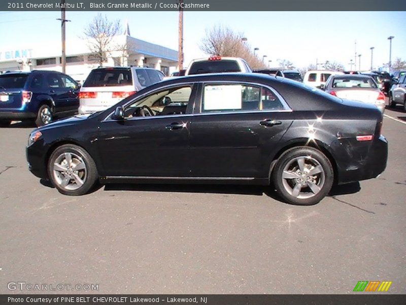 Black Granite Metallic / Cocoa/Cashmere 2011 Chevrolet Malibu LT